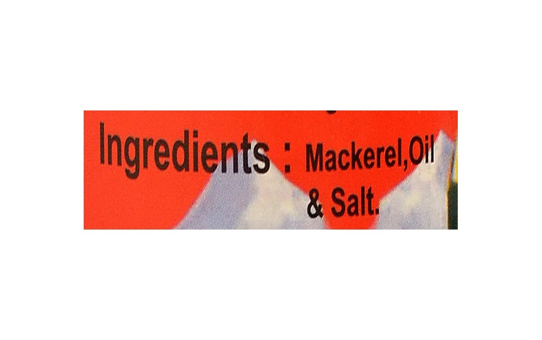Nutri Fish Mackerel In Oil    Tin  425 grams